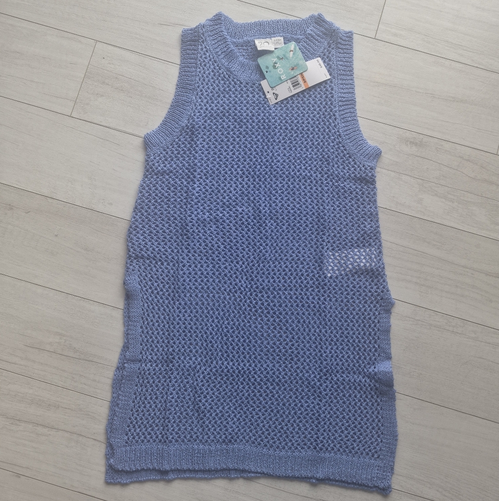 ROXY NEW girla Slip Away Crochet Swimsuit Cover Up